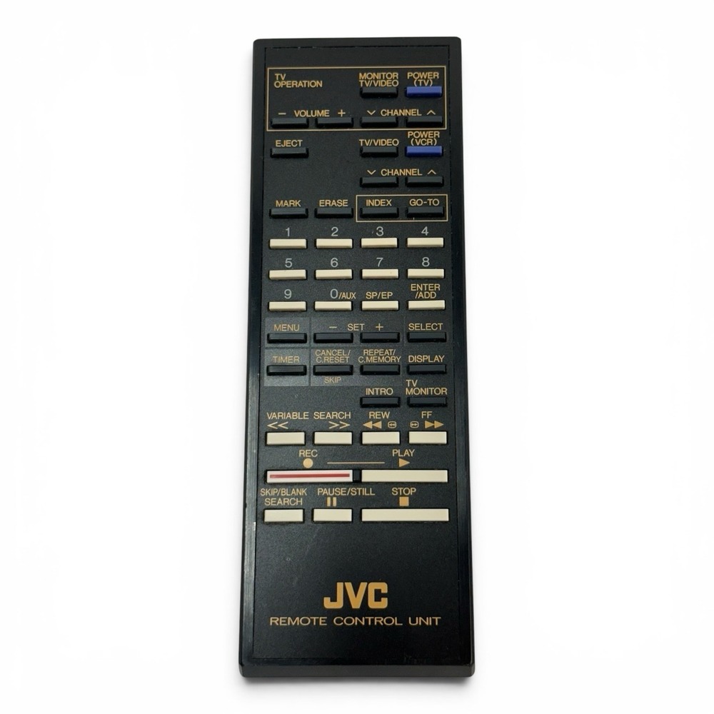 OEM JVC VCR REMOTE CONTROL PQ10544U-11 HR-D660U HR-D670U HR-S5000U  Vintage